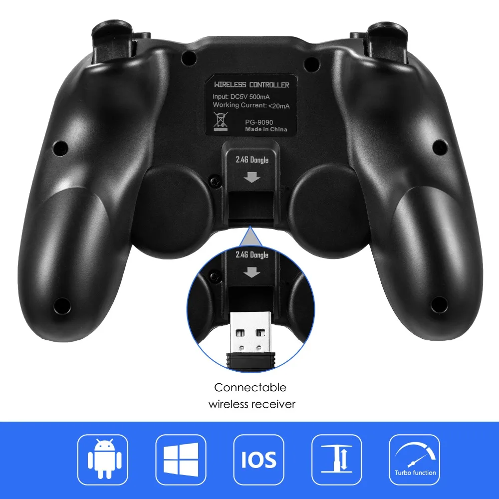 Супер игровой контроллер Bluetooth беспроводной контроллер геймпад игровой джойстик для ПК MAC игры Android tv BOX/смартфон/планшет