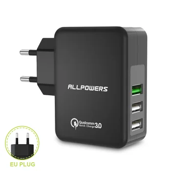 

ALLPOWERS Mobile Phone Charger 3 USB Phone Charger QC 3.0 Quick Charger Charging for Samsung Xiaomi Huawei HTC ZTE Sony Nokia.