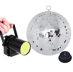 Thrisdar 5 Вт фонарь с узким лучом лампы с 20 см 25 см 30 см Подвесной диско-зеркальный шар DJ вечерние события шоу Свадебная Дискотека шар свет