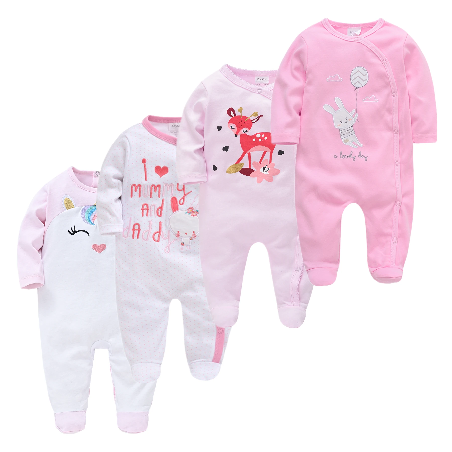 Infant Girl Sleepwear pajamas Roupa bebe de Boy Pijamas bebe fille Cotton Breathable ropa Newborn Sleepers Baby Pjiamas