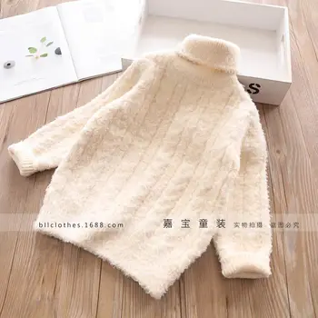 

Winter Baby Boys Turtleneck Sweaters Colthes Autumn Children kids boys Clothing Pullover Knitted Solid Soft Comfotable Sweaters