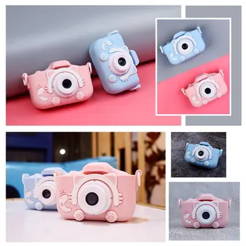 

X5S Children's Camera Cute Toy Cat Mini Digital Camera IPS Screen Education Toys For Kids Camera for Children Birthday Gift