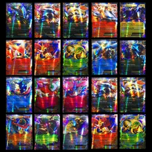 300 шт GX 20 60 100 шт Мега Сияющие карты игра битва карт торговые карты игра детская игрушка «Покемон»