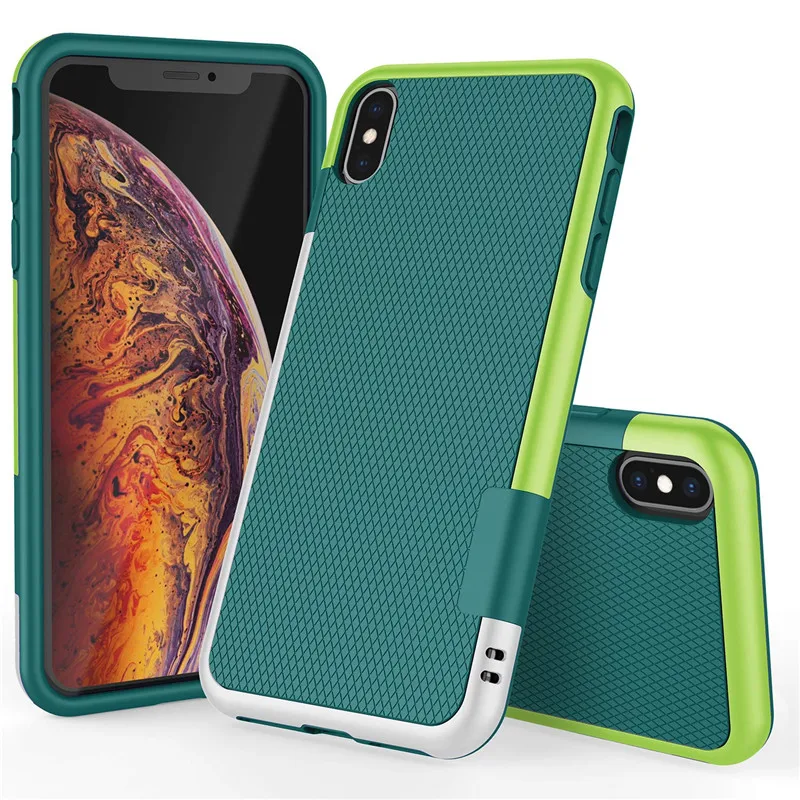 Ударопрочный Гибридный Силиконовый ударопрочный чехол для funda iPhone 11 Pro Max 7 8 6S Plus Xs Max XR против скольжения Capa Coque чехол для iPhone 7