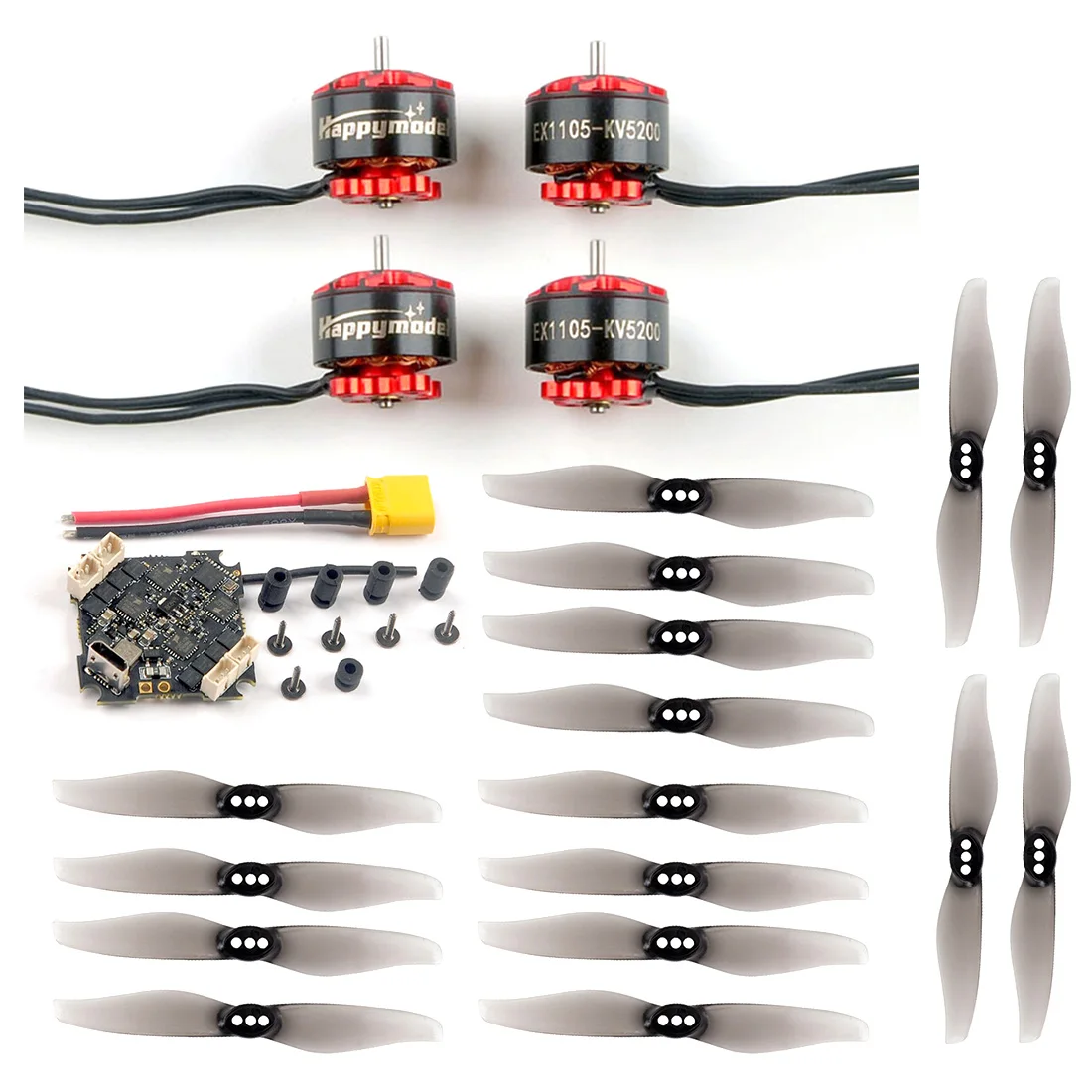 Frsky Receiver EX1105 3-4S 5200KV двигатель с Crazybee F4 PRO V3.0 управление полетом Blheli_S 10A ESC Flysky/Frsky RX 3018 3-дюймовый пропеллер - Цвет: Frsky Receiver