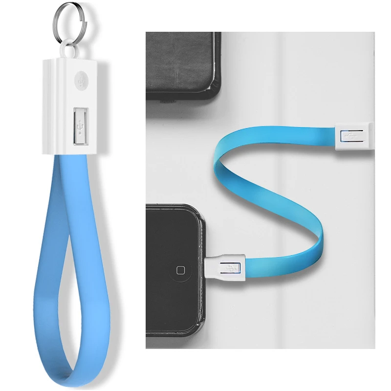 Мини USB кабель для ключей Huawei Samsung Xiaomi портативный с разъемом Micro Type C 2 А Аксессуары
