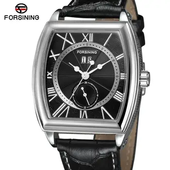 

Forsining Roman Design Shanghai Mechanical Movement Genuine Leather Waterproof Automatic Mechanical Watches Top Brand Mens Watch