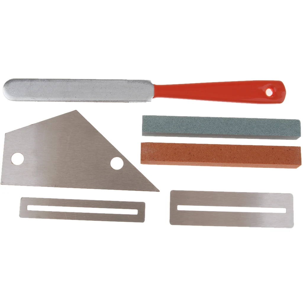 

Guitar Repair Set Grinding Stone Fingerboard Protecot Fret Rocker Fret
