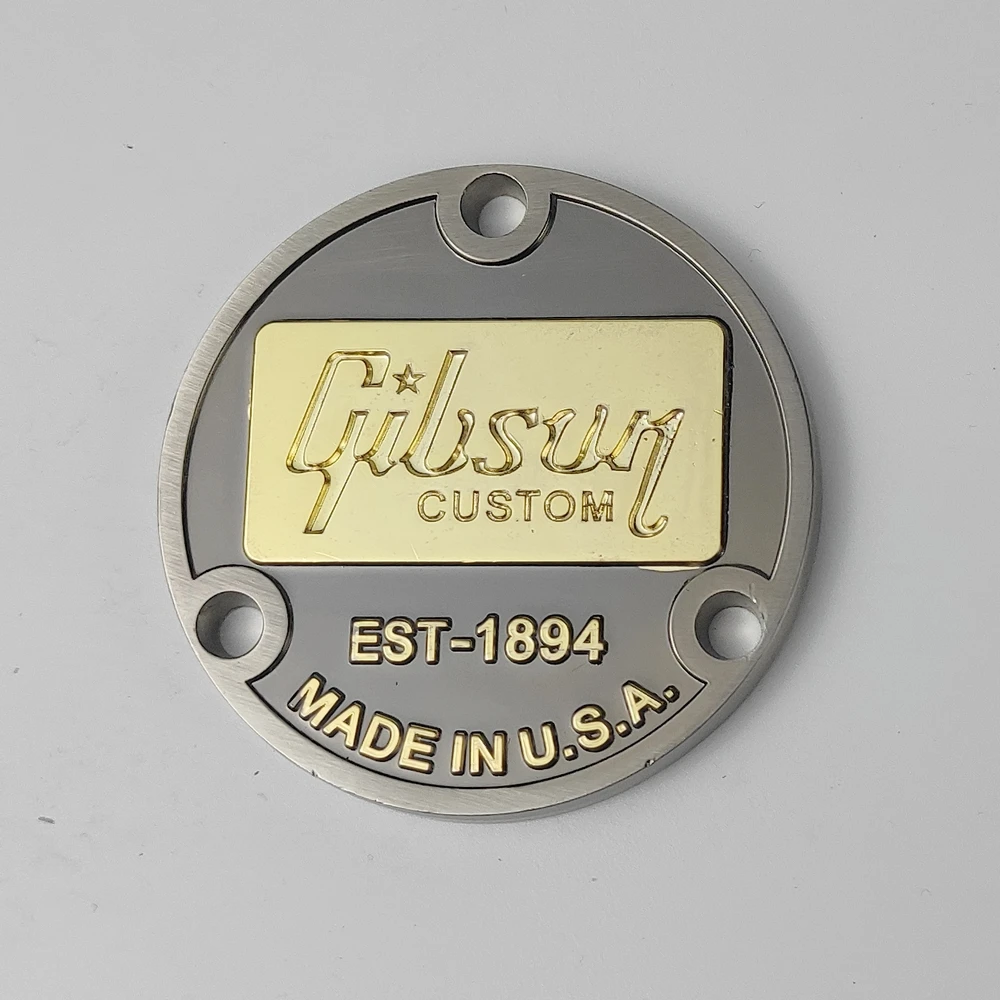 

Guitar Back Cover Smoked Black Metal Toggle Switch