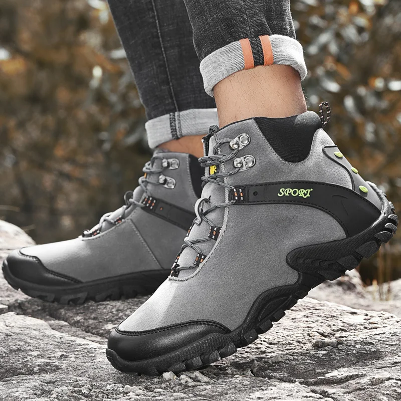 Men's Military boot Combat Mens Ankle Boot Tactical Big Size Army Boot Male Shoes Safety Motocycle Boots