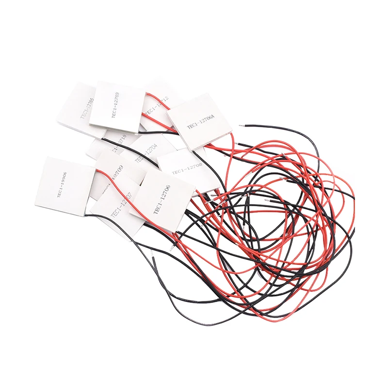 Thermoelectric Cooler TEC1-12706 12703 12704 12705 12708 12709 12710 12712  12715 Cooling Plate Peltier 40*40MM 12V Peltier Elemente Module  Semiconductor Refrigeration | Lazada 10 cold parts TEC1-12712 40*40mm TEC1-12712