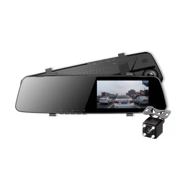 $US $22.58 Driving Recorder For K588 High-Definition Dual-Lens Rear View Mirror With Reversing Image Car Dvr 1