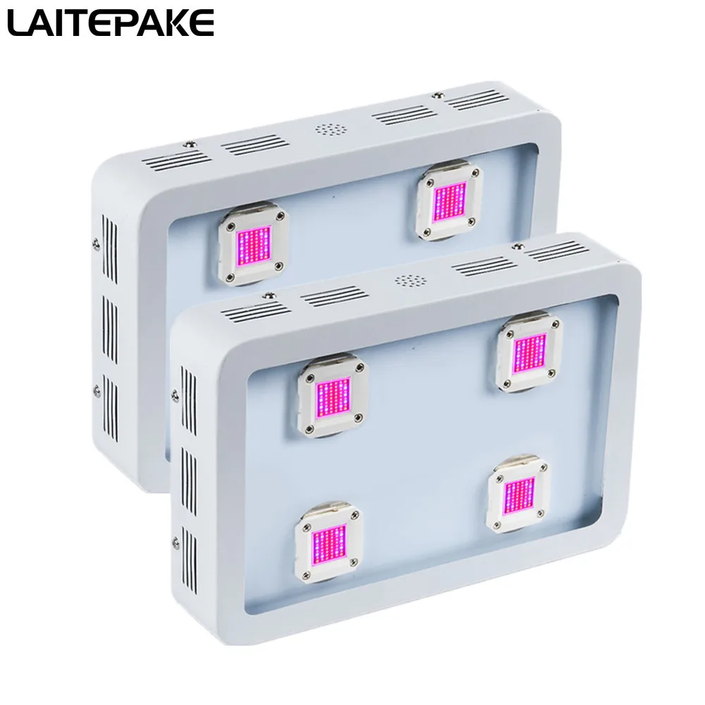 2 шт. 1200 Вт COB LED Grow Light Kit Полный спектр 410 730nm для комнатных растений выращивание и