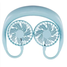 2000 мАч USB портативный вентилятор для рук, для шеи, подвешивания, usb зарядка, мини портативный спортивный вентилятор, 3 передачи, USB кондиционер