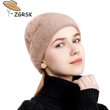 High Quality Wool Bomber Hats Women Berets Fashion Solid European Warm Ladies Hat Elegant Soft Thick Female Warm Winter Hat 2021
