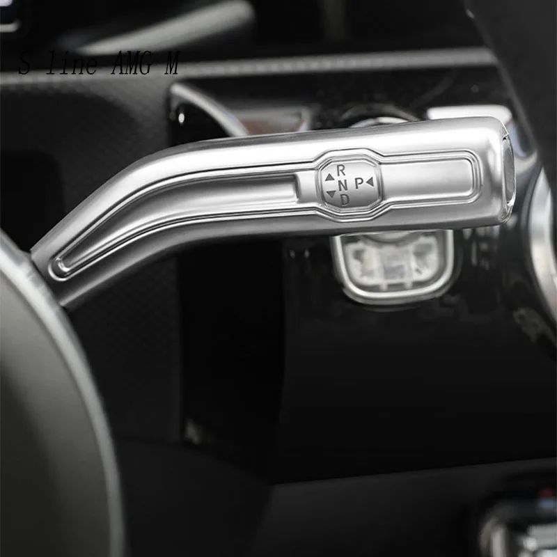 Car Shift Lever Wiper Rod Trim Cover For Mercedes Benz AMG A B CLA GLE GLS GLB GLA Class W177 W247 C118 W118 W167 X167 X247 H247 - 34