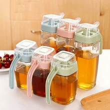 LIYIMENG 550 мл приготовления оливкового масла стекло Герметичная Бутылка уксус, соевый соус Batcher емкость для хранения кухни