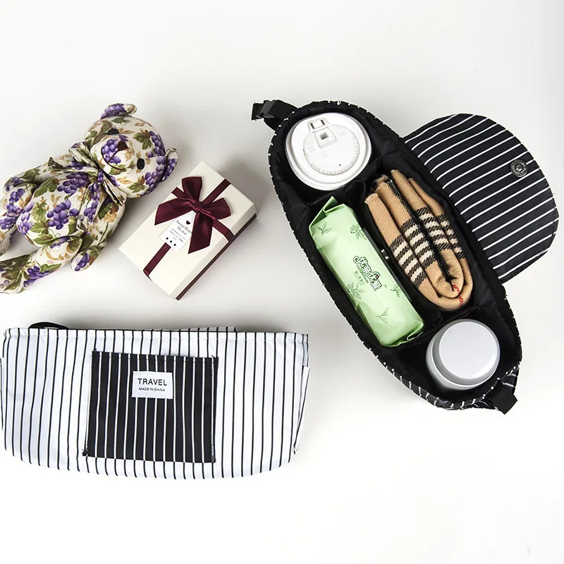 Коляска Органайзер полосатый коляска сумка Мама Пеленки сумки подстаканник бутылки стойки коляски Аксессуары для коляски Yoya yoyo сумка на коляску сумка для коляски