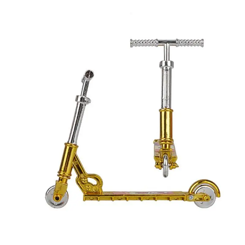 

Mini Simulation Two-Wheeled Scooter Toy Children Educational Toy Finger Scooter Bike for Kids