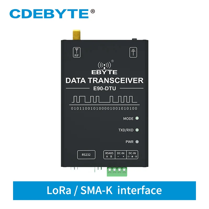 Беспроводной трансивер LoRa SX1262 SX1268 433 МГц 1 Вт 10 км RSSI LBT CE FCC RoHs модем E90-DTU(400SL30P) |