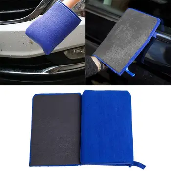 

Hot Vehicle Car Wash Magic Clay Bar Mitt Car Clay Cloth Auto Car Paint Care Cleaning Towel Microfiber Sponge Pad Cleaning Towel