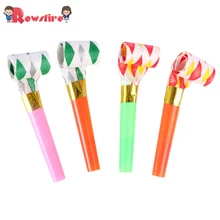 Rowsfire музыка Blowouts свистки игрушки Noisemakers для детей день рождения вечеринка Хэллоуин