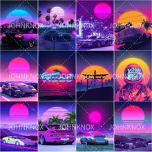 

Diamond Painting 5D Diy StylePoster City Night Diamond Embroidery Full Round&Square Drill Diamond Mosaic Cross Stitch Home Decor