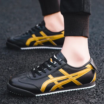 

High quality new casual men's sports shoes Agan shoes ladies sports shoes breathable comfortable running shoes Tiger shoes