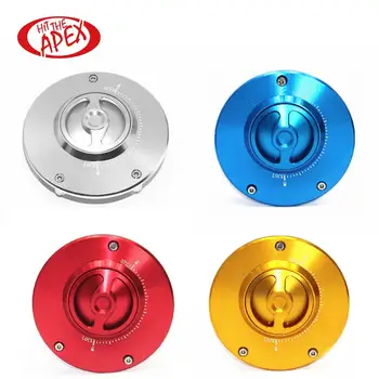 

CNC Aluminum Keyless Motorcycle Fuel Tank Cap for HORNET600 2003-2016 2017 2018 Twist off Gas Cover Waterproof Dustproof