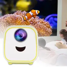 L1 480*320 домашний мини-проектор с высоким разрешением Портативный ЖК-светодиодный проектор Поддержка 1080P встроенный динамик HDMI tf-карта интерфейс