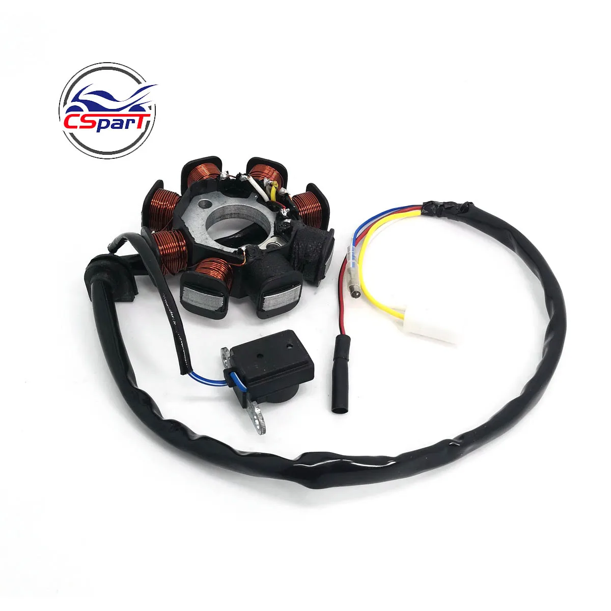 8 Катушек статора Магнето для GY6 49cc 50cc мопед скутер Sunl Roketa Vespa Jonway Znen Jmstar|coil magneto
