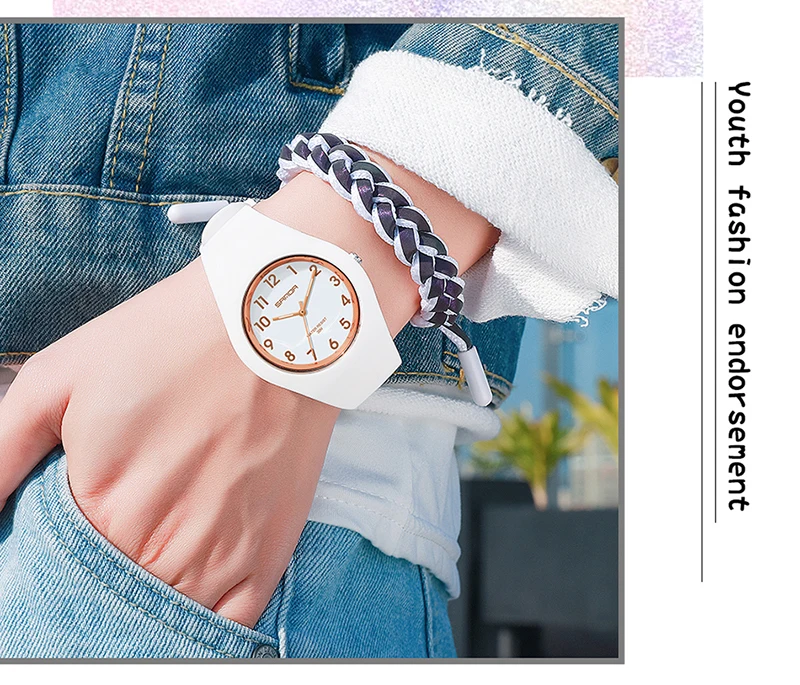 2021 New Sports Electronic 30M Waterproof Multifunction Personality Student Hand Plate Watches Quartz Movement Calendar 6056