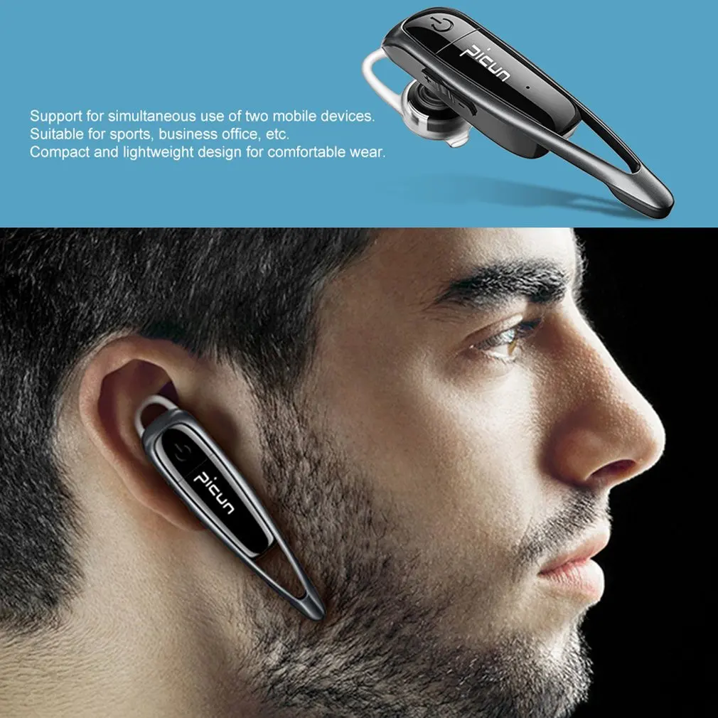 T3 3 цвета Bluetooth наушники с микрофоном беспроводные наушники стерео Bluetooth 4,1 Гарнитура Hands-Free крючок для наушников-вкладышей для смартфонов