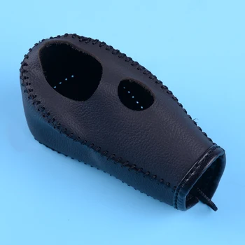 

CITALL Car Styling Black PU Hand-stitched Gear Shift Knob Cover Trim Stick Fit for Honda CRV CR-V 2007 2008 2009 2010 2011