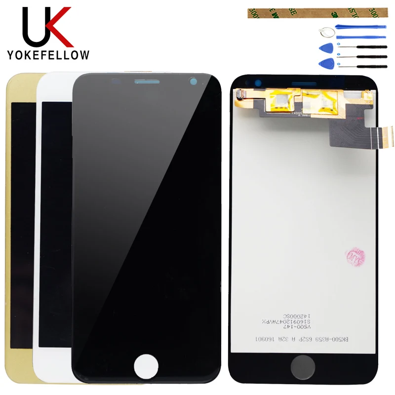 Beste LCD Display Voor Prestigio Grace R7 PSP7501 Duo LCD Display Screen Digitizer Met Touch Compleet Vergadering