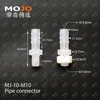 2022 Free shipping!(100pcs/Lots) MJ-10-M10 straight-through joint 10mm to M10 male thread connector pipe fitting ► Photo 2/3