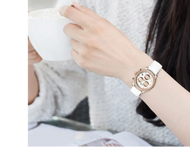 Карнавал Модные женские красочные циферблат Reloj Mujer лаконичные Девушки наручные часы женские кварцевые часы водонепроницаемые 30 М часы с календарем