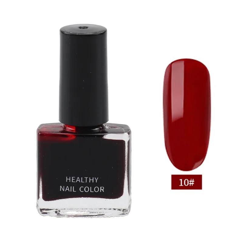 10 QUNQC Nail Polish 37 Colors Gray Red Green Series Nail Polish 6ml Quick Dry Eco-friendly Hybrid Varnishes Polish Nail Art - Цвет: 10