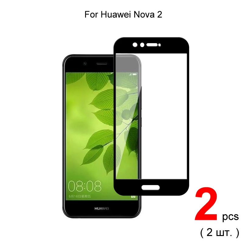 2pcs Full Cover Tempered Glass For Huawei Nova 2 Tempered Glass Screen Protector Screen Protective For Huawei Nova 2 afbeelding