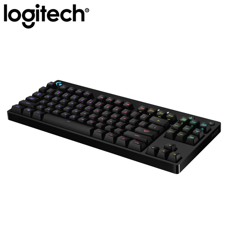 Проводная игровая Механическая эргономичная клавиатура Logitech G Pro LIGHTSYNC RGB Backlight12