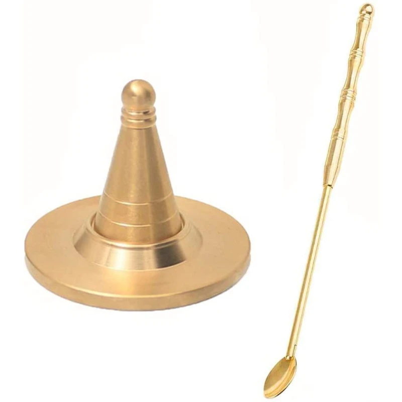 

Brass Incense Cone Mold Incense Cone Making Molds Incense Stick Stove Holder DIY Incense Tower Making Kit for Home