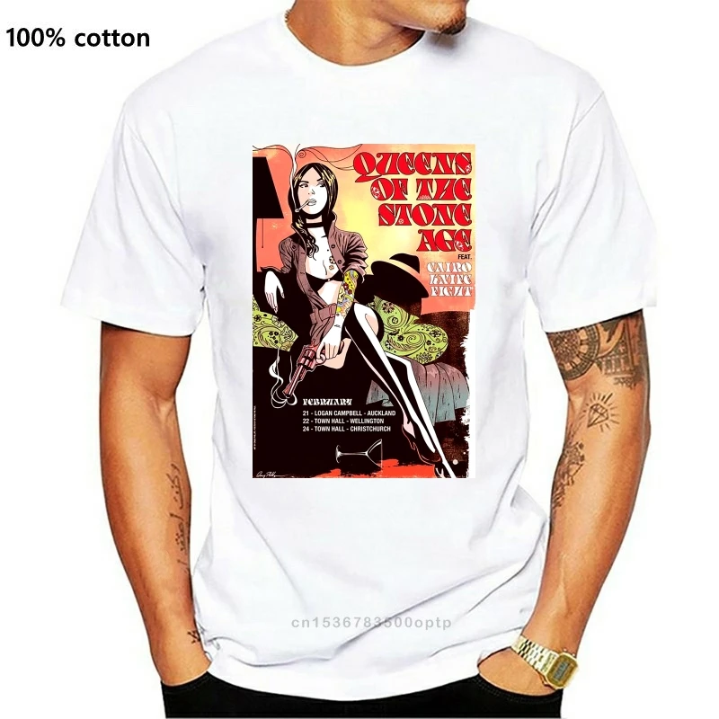 Camiseta de música Alternativa Qotsa, desierto| Camisetas| - AliExpress