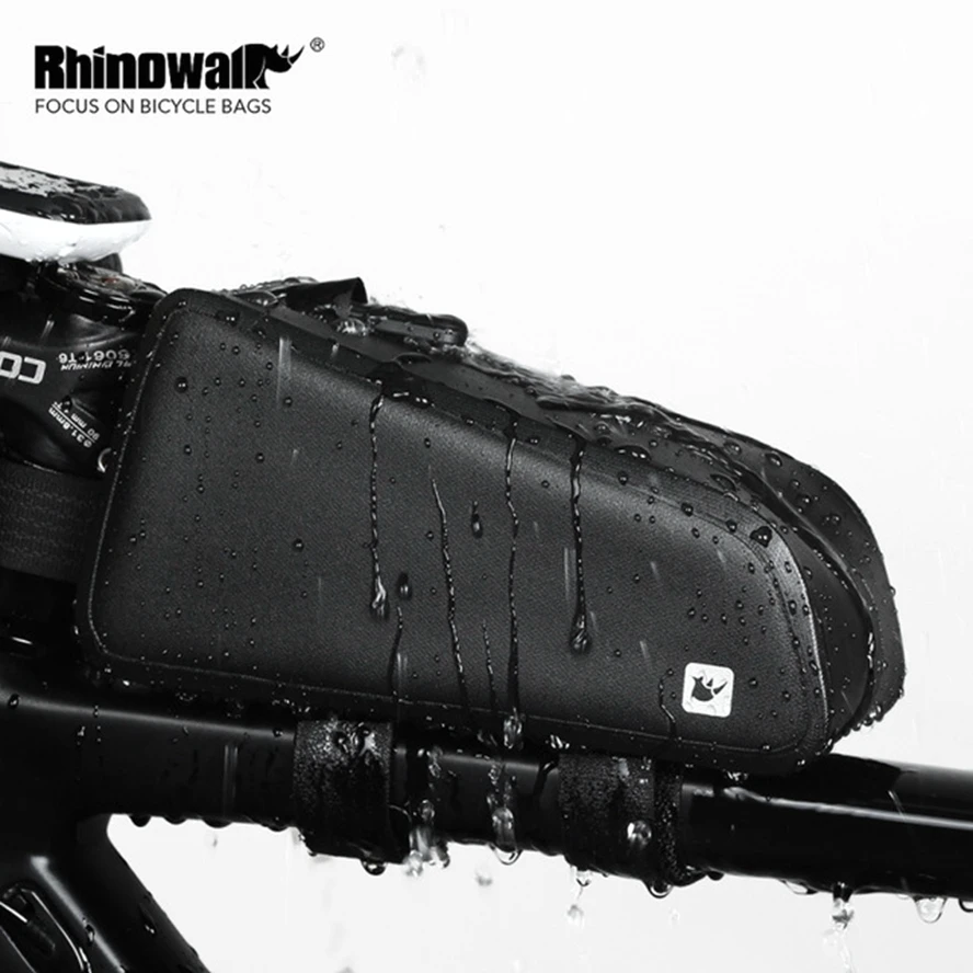 Rhinowalk Waterproof Bicycle Front Frame Bags MTB Road Bike Tube Bag Cycling Accessories | Спорт и развлечения