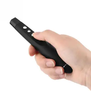 

2.4GHz Wireless Presenter Pen USB Remote Control Powerpoint Presenter Presentation Clicker PPT Pointer Laser Pen