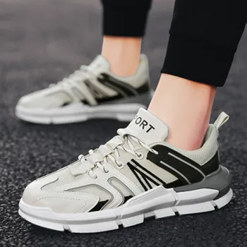 

New new sneakers fashion dad breathable mesh shoes spring casual shoes outdoor men's shoes wild low-top shoes спортивная обувь