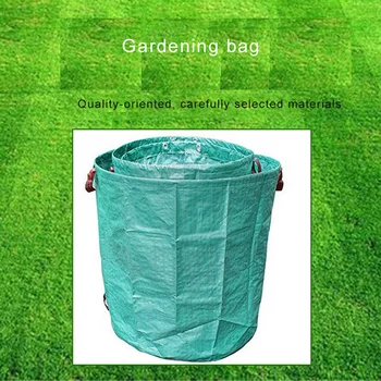 

Garden Bag Reusable Portable Large Capacity Garbage Storage Bag Grass Collection Bin Leaf Sack Trash Collapsible Gardening Tools