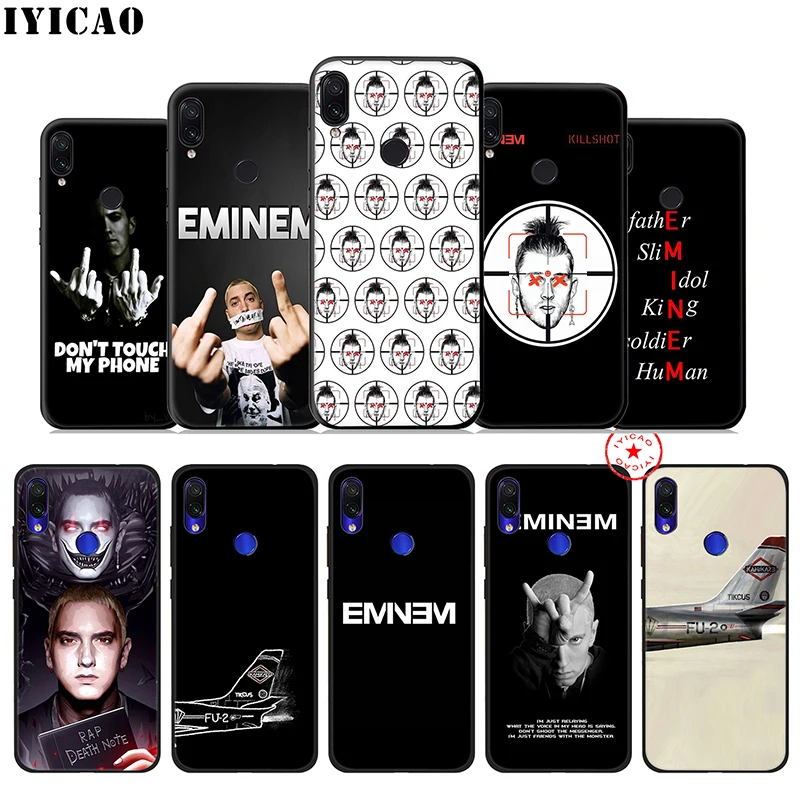 Эминем 8 миля Rap God мягкий чехол для Xiaomi Redmi Note iPhone 7 6 Plus 5 iPad Pro/Redmi 5A 4X Prime силиконовый
