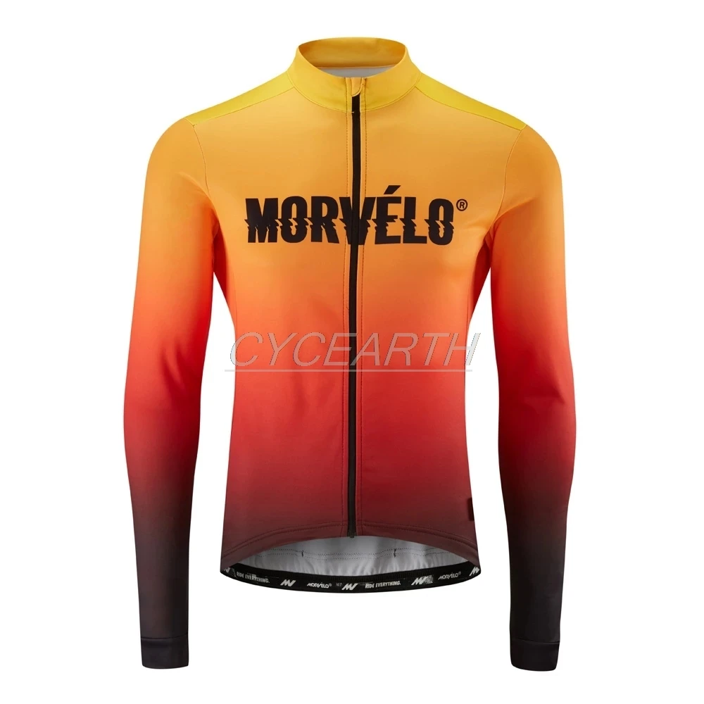 C8 Стиль! Morvelo мужские майки с длинным рукавом для велоспорта, быстросохнущая дышащая одежда для велоспорта - Цвет: C8