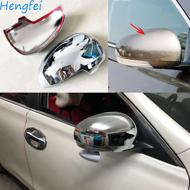HengFei Chrome Plating Rearview Mirror Cover For Toyota Prius Wish
