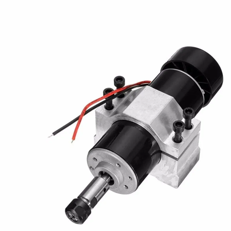 

ER11 Chuck CNC 500W Spindle Motor with 52mm Clamps and Power Supply Speed Governor